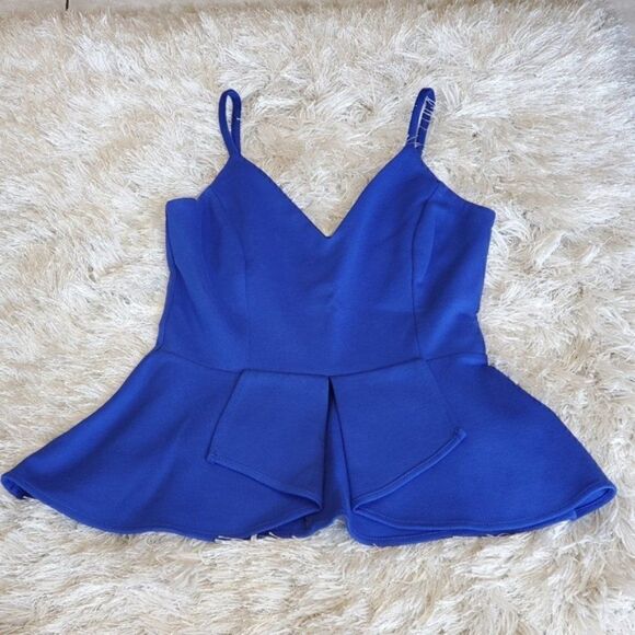 Privy Women's Tank top Blouse Blue Size Small - Picture 1 of 5